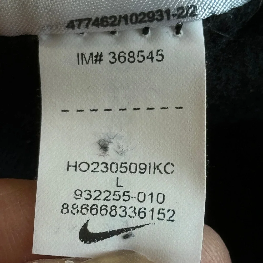 Nike Men Therma fit Pants Tapered Training L Black Athletic Workout Jogger Sport